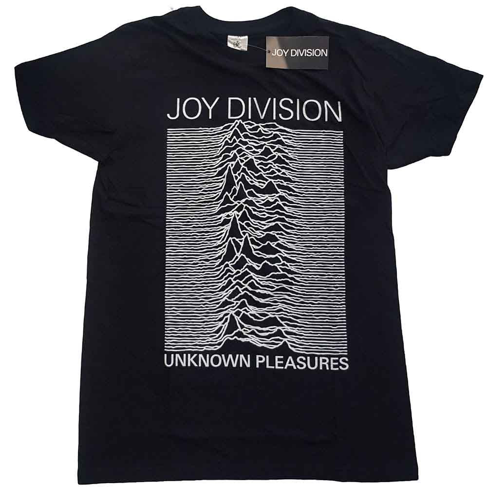 Joy Division Unknown Pleasures White On Black [T-Shirt]