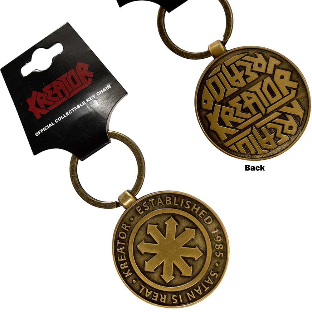 Kreator Satan Is Real Emblem [Keychain]
