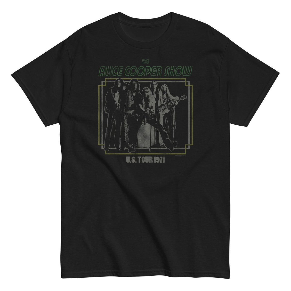 MERCHMOMENT Alice Cooper - 1971 US Tour T-Shirt [Apparel]
