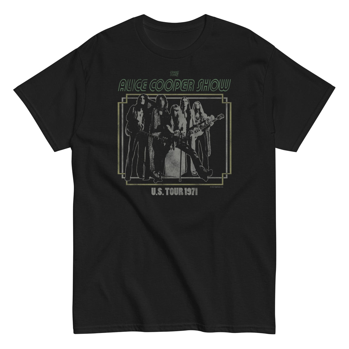 MERCHMOMENT Alice Cooper - 1971 US Tour T-Shirt [Apparel]