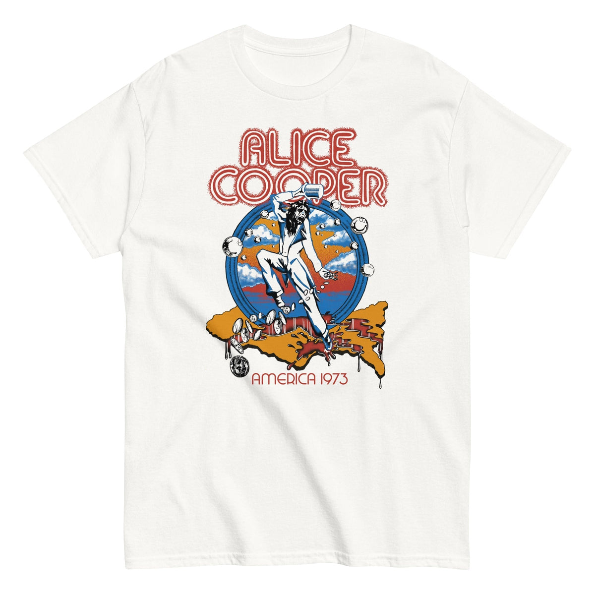 MERCHMOMENT Alice Cooper - 1973 Tour T-Shirt [Apparel]