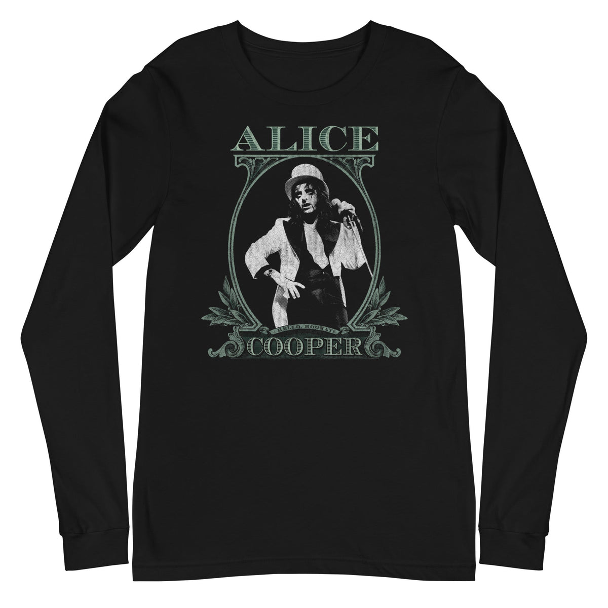 MERCHMOMENT Alice Cooper - Bankroll Long Sleeve T-Shirt [Apparel]