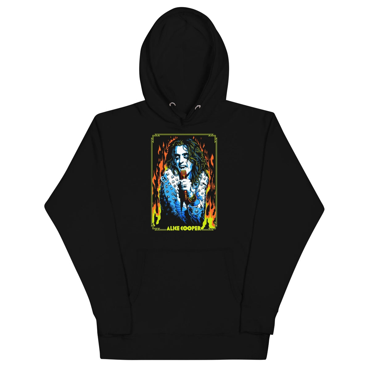 MERCHMOMENT Alice Cooper - Flames Hoodie [Apparel]