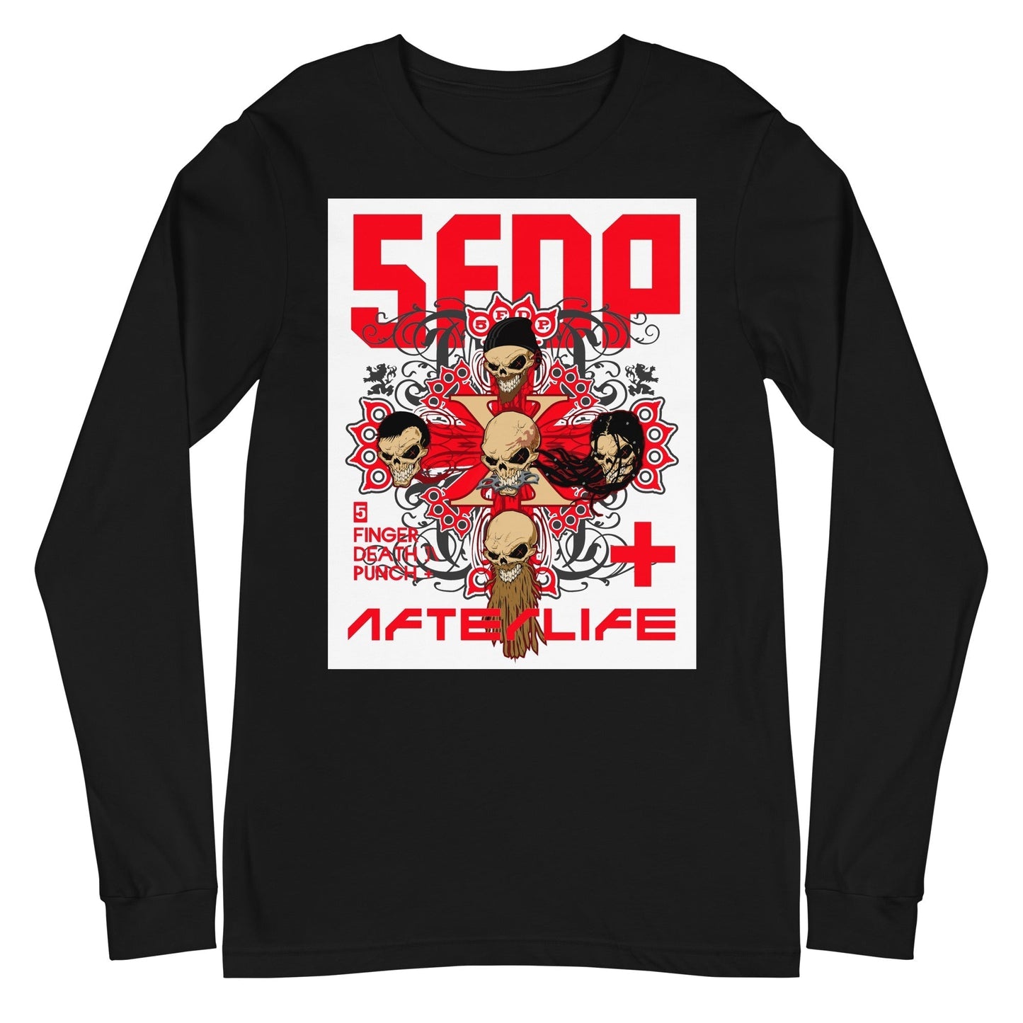 MERCHMOMENT Five Finger Death Punch - 5X Long Sleeve T-Shirt [Apparel]