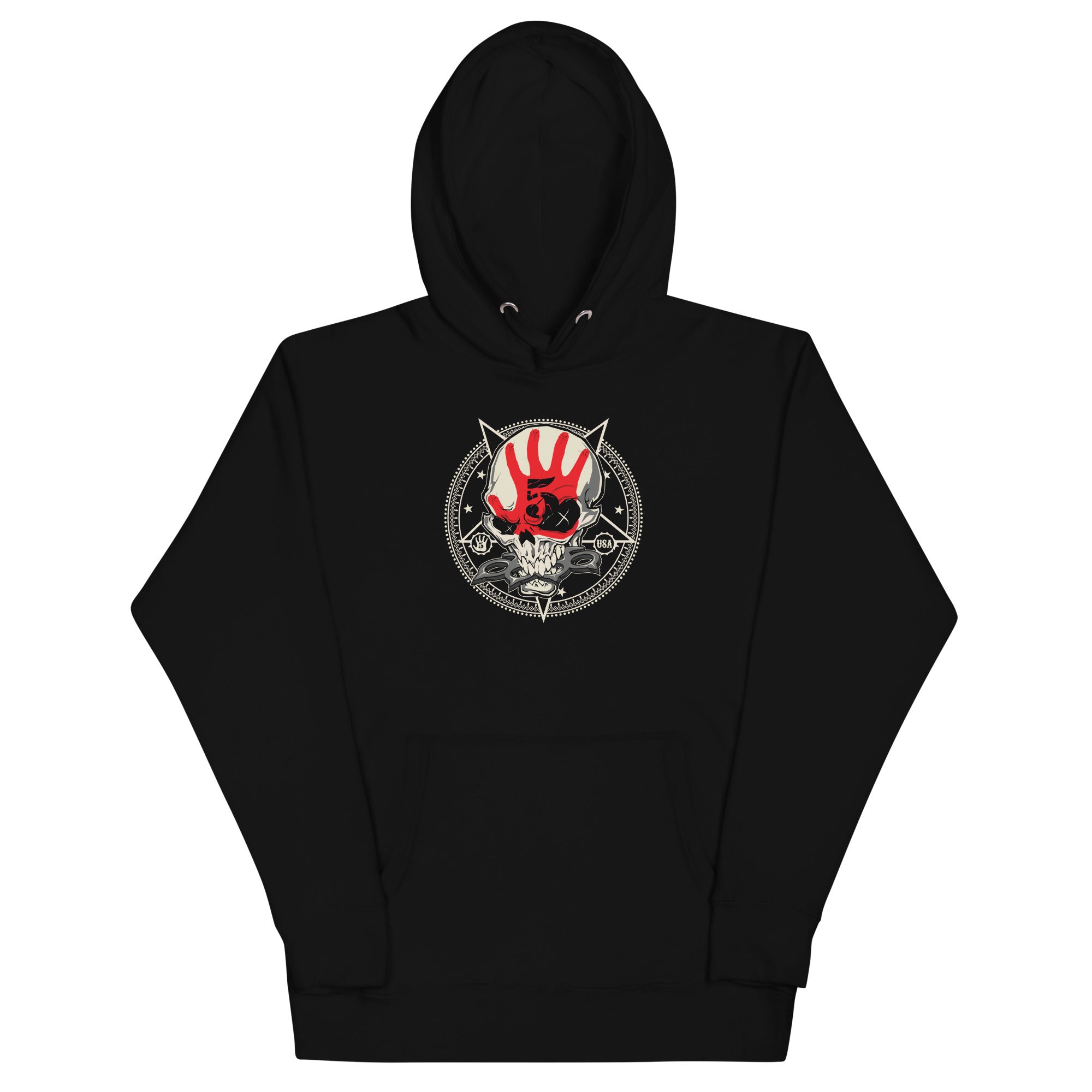 MERCHMOMENT Five Finger Death Punch - Circle Logo Hoodie [Apparel]
