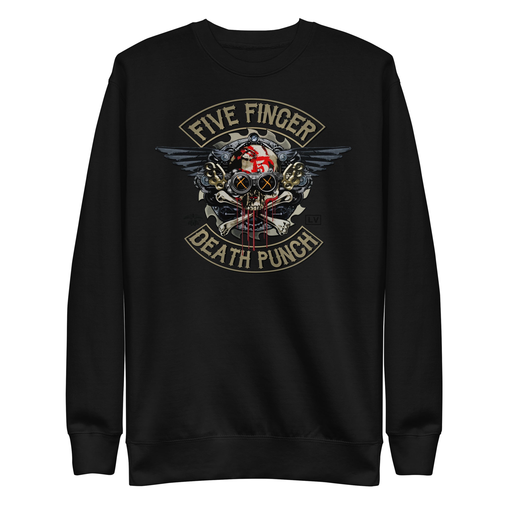MERCHMOMENT Five Finger Death Punch - Crossbones Sweatshirt [Apparel]