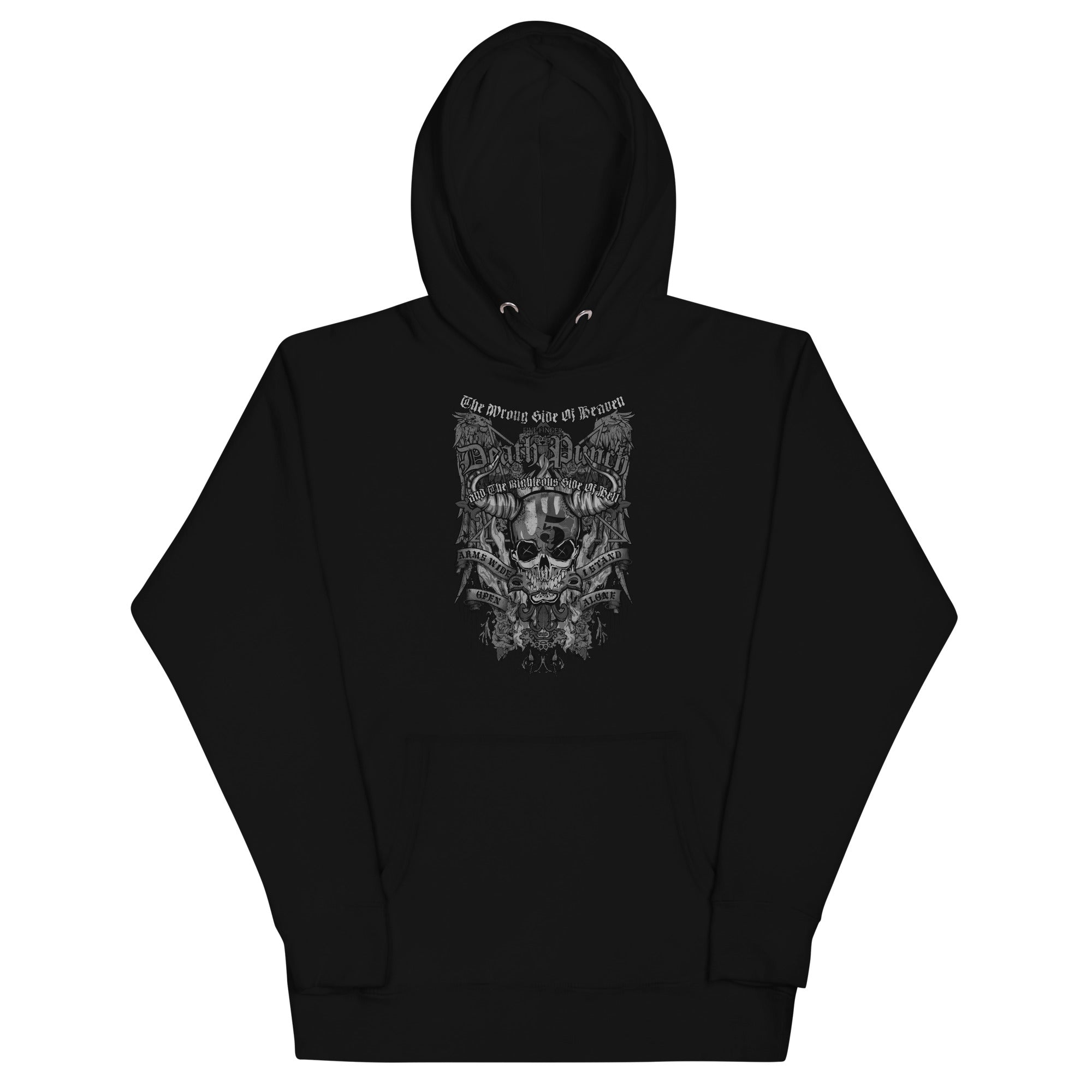MERCHMOMENT Five Finger Death Punch - Righteous Side of Evil Hoodie [Apparel]