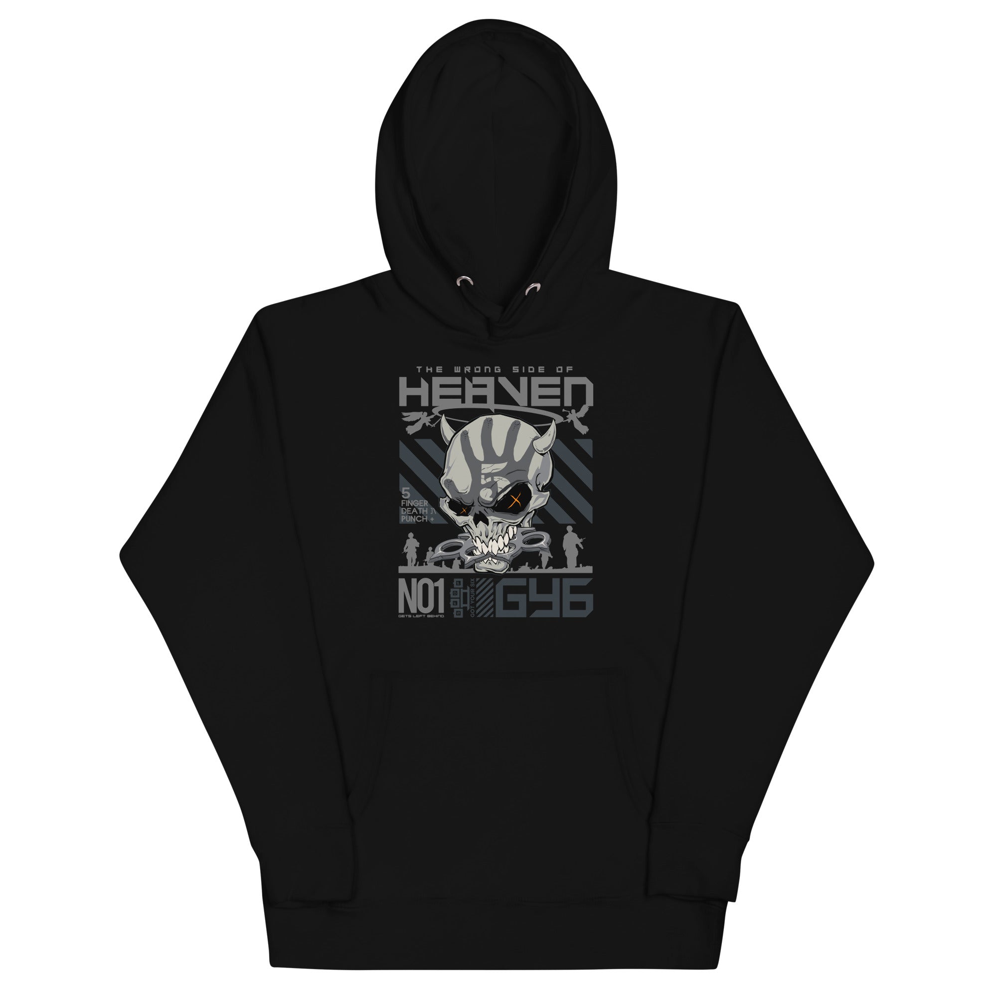 MERCHMOMENT Five Finger Death Punch - Wrong Side of Heaven Hoodie [Apparel]