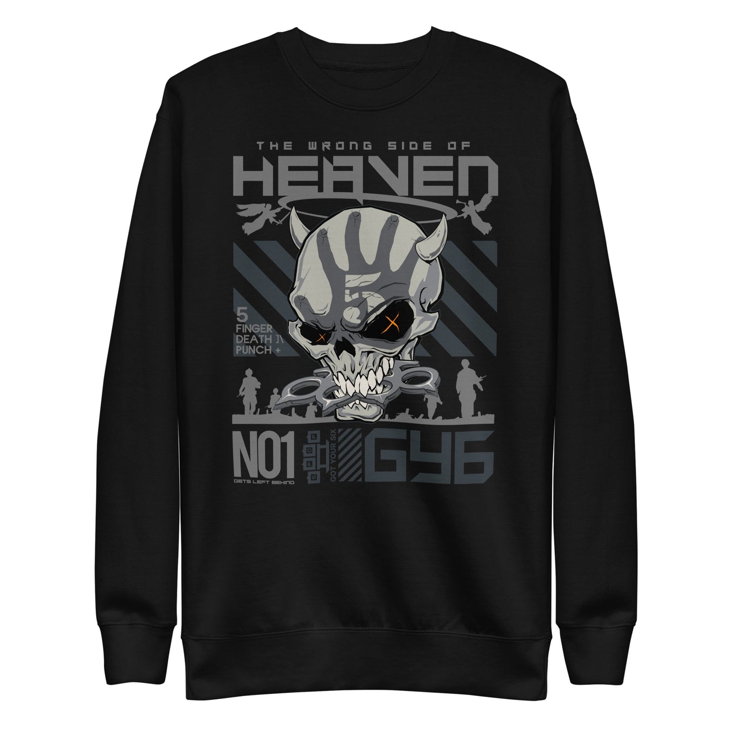 MERCHMOMENT Five Finger Death Punch - Wrong Side of Heaven Sweatshirt [Apparel]