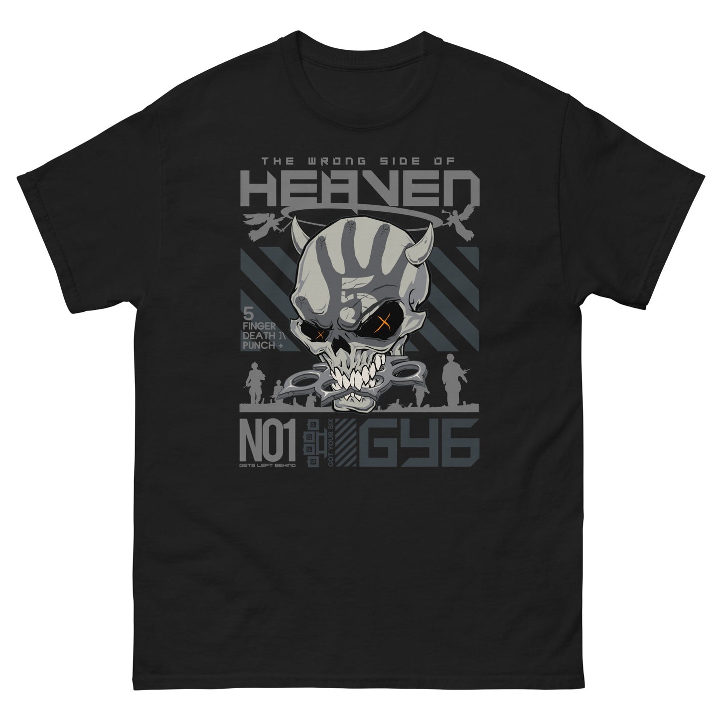 MERCHMOMENT Five Finger Death Punch - Wrong Side of Heaven T-Shirt [Apparel]