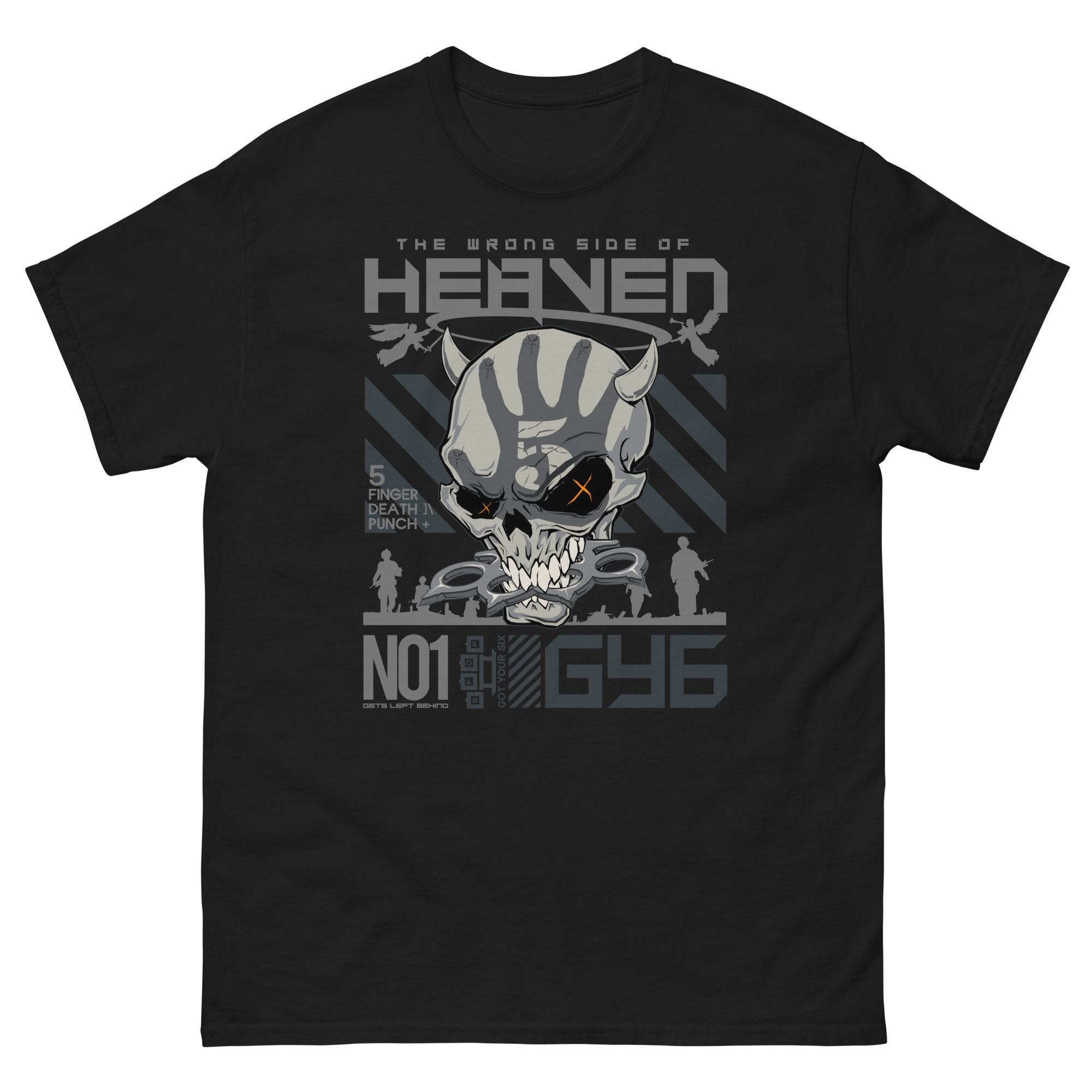 MERCHMOMENT Five Finger Death Punch - Wrong Side of Heaven T-Shirt [Apparel]