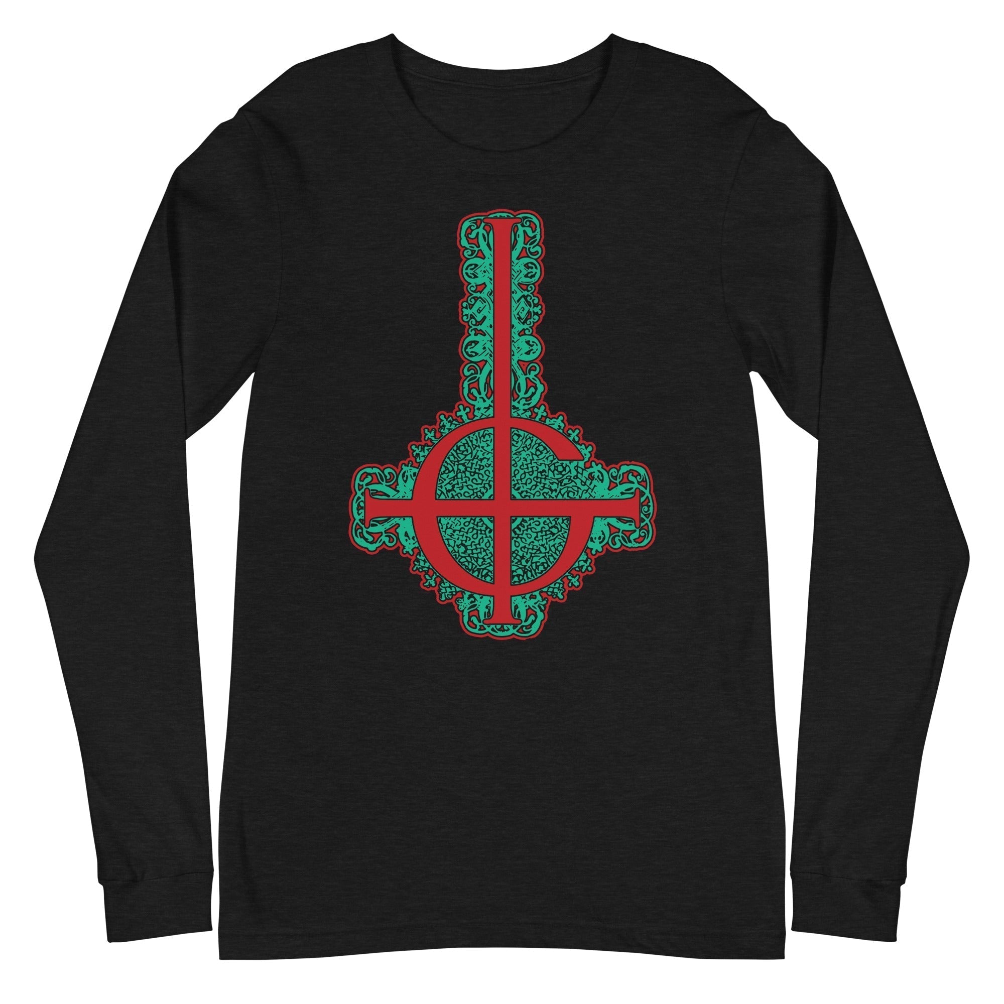 MERCHMOMENT Ghost - Cross Long Sleeve T-Shirt [Apparel]