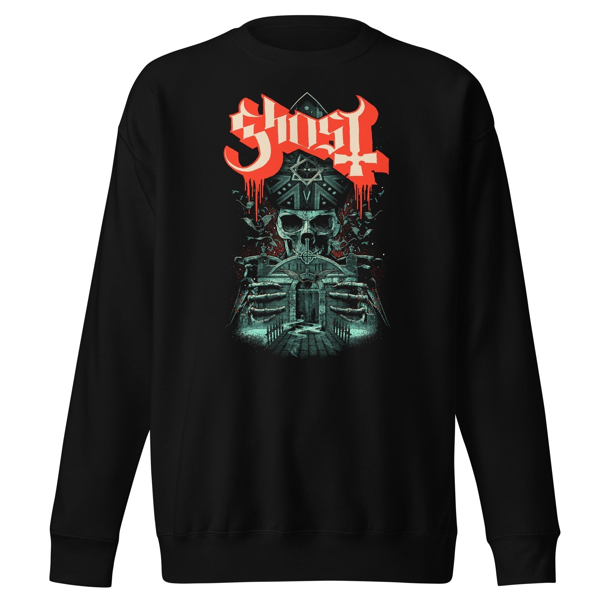 MERCHMOMENT Ghost - Enter Alone Sweatshirt [Apparel]