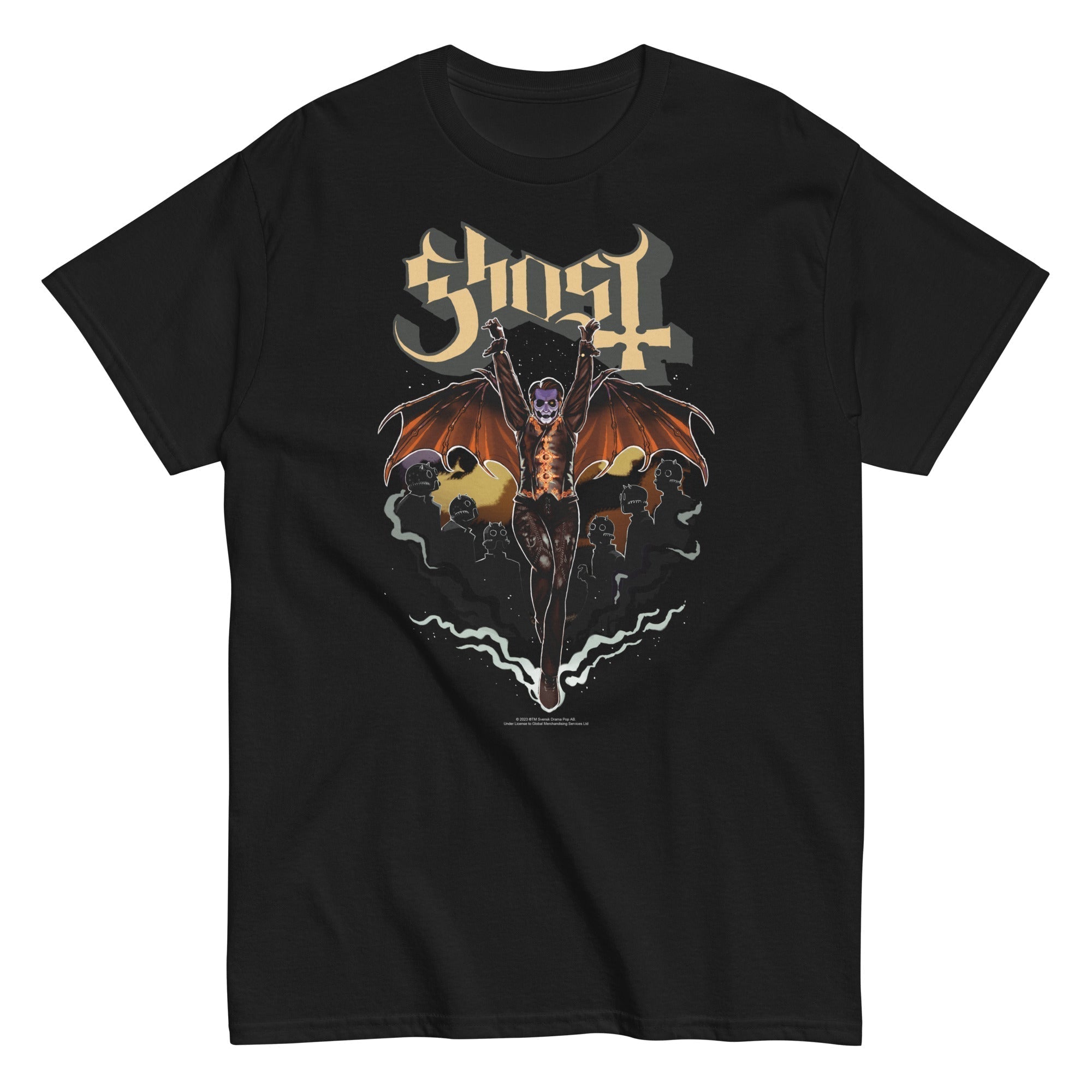 MERCHMOMENT Ghost - Fly Over T-Shirt [Apparel]