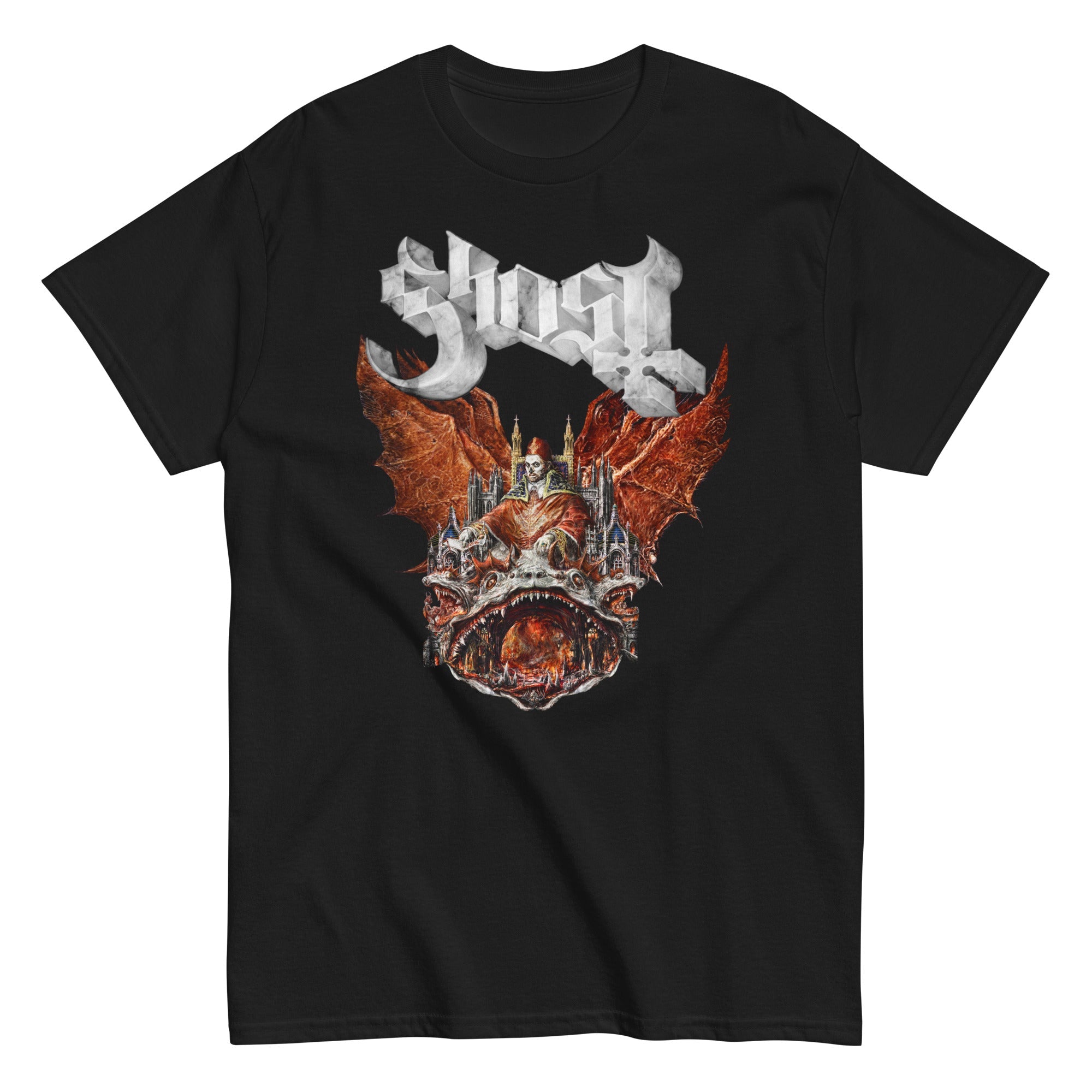 MERCHMOMENT Ghost - Gilded Logo T-Shirt [Apparel]