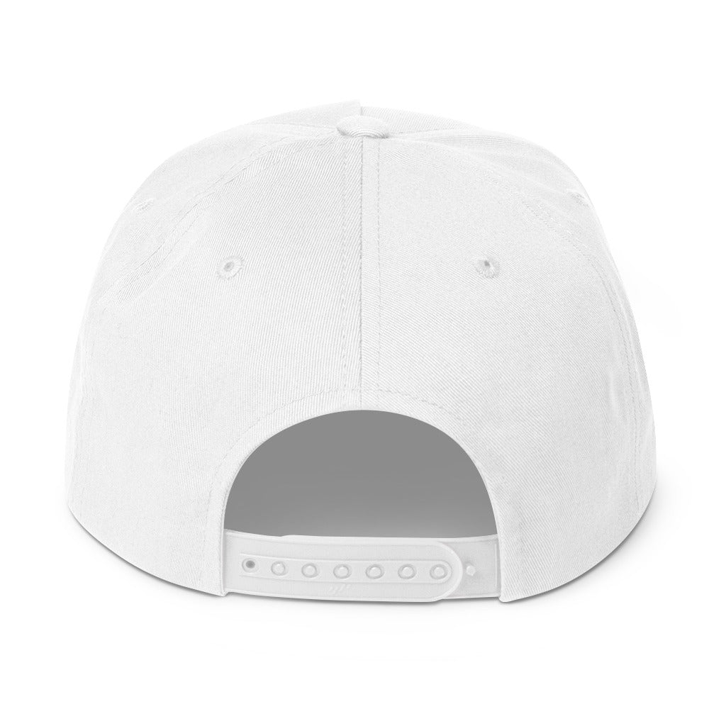 MERCHMOMENT Ghost Logo Embroidered Snapback Hat [Hat]