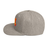MERCHMOMENT Ghost Logo Embroidered Snapback Hat [Hat]