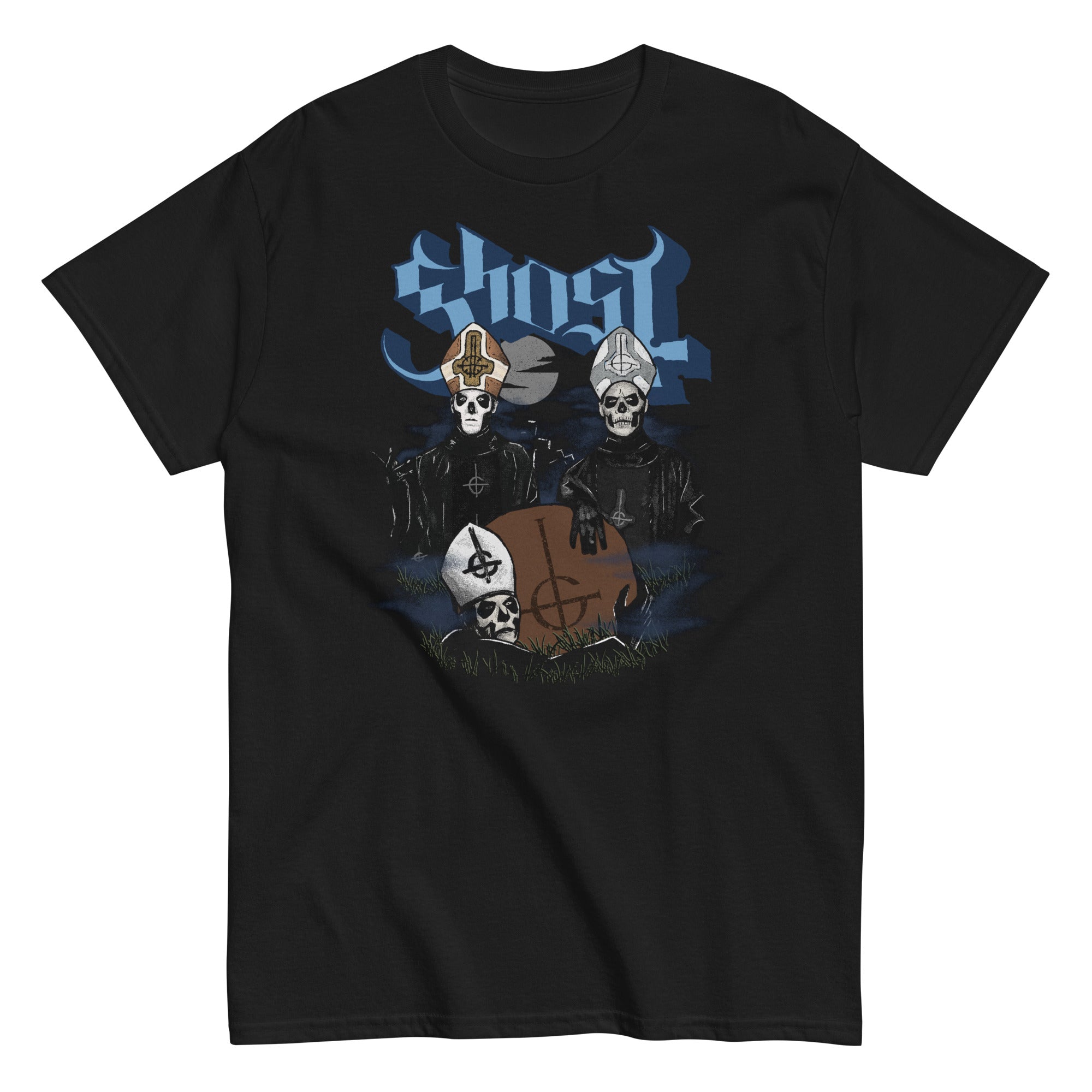 MERCHMOMENT Ghost - Midnight T-Shirt [Apparel]