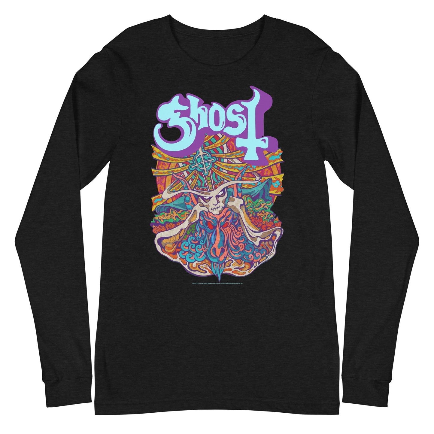 MERCHMOMENT Ghost - Neon Blur Long Sleeve T-Shirt [Apparel]