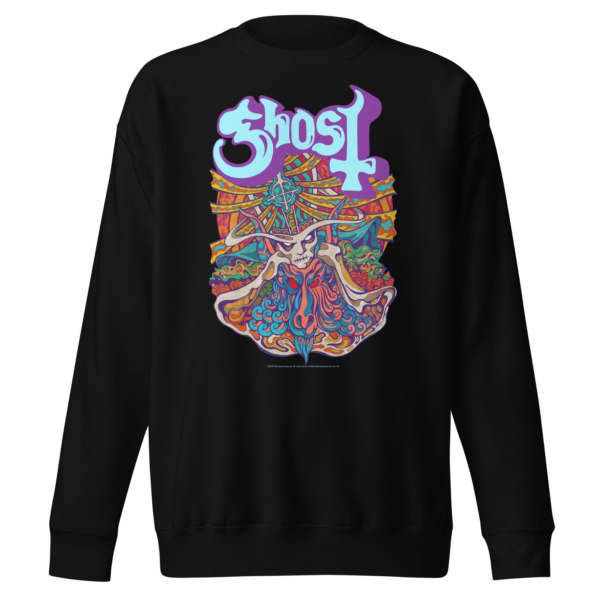MERCHMOMENT Ghost - Neon Blur Sweatshirt [Apparel]