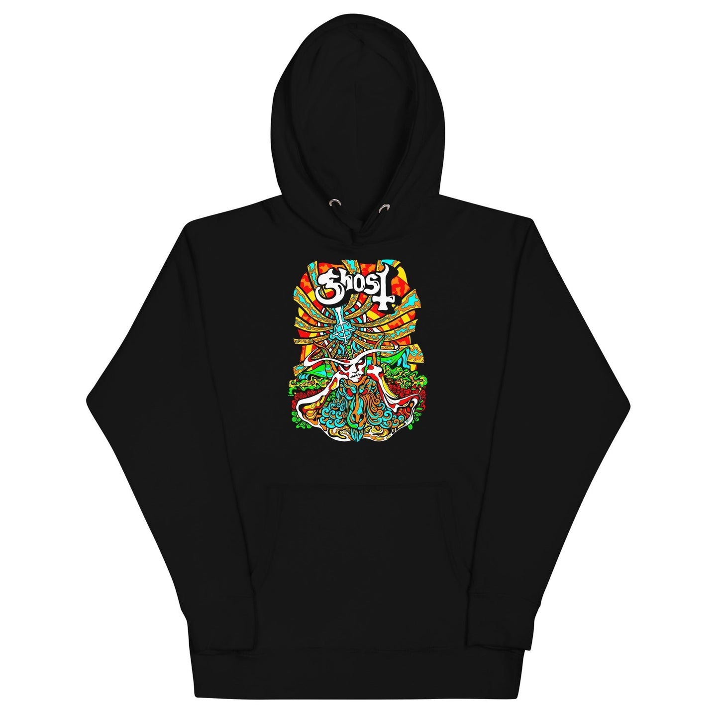 MERCHMOMENT Ghost - Psychedelic Hoodie [Apparel]
