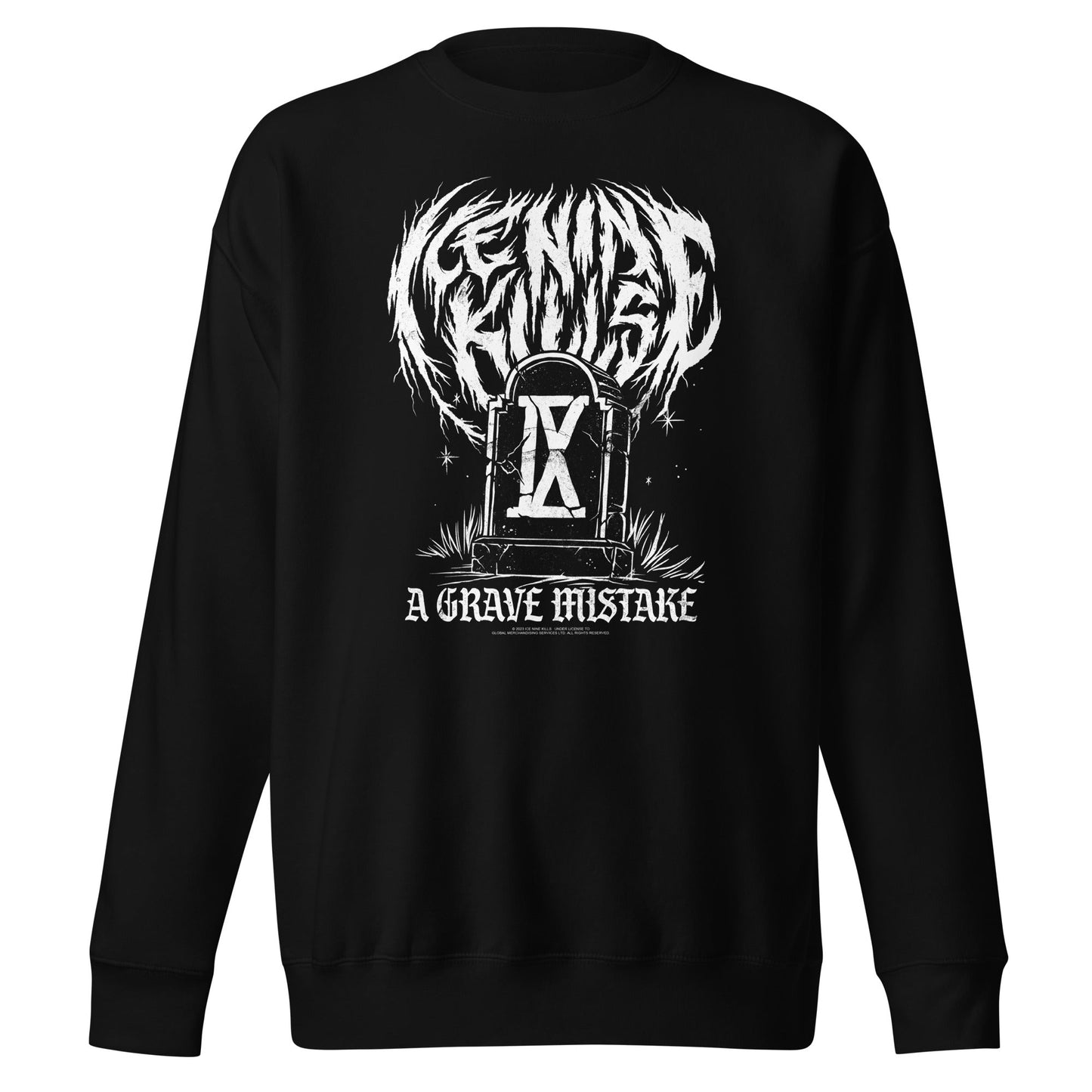 MERCHMOMENT Ice Nine Kills - A Grave Mistake Sweatshirt [Apparel]