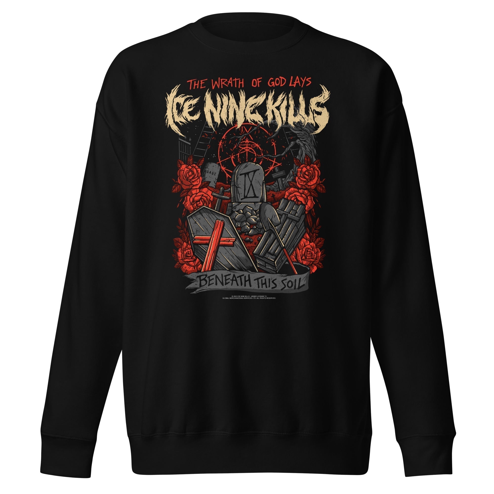 MERCHMOMENT Ice Nine Kills - Beneath This Soil Sweatshirt [Apparel]