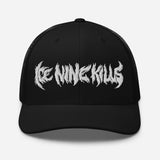 MERCHMOMENT Ice Nine Kills Drip Logo Embroidered Trucker Hat [Apparel]