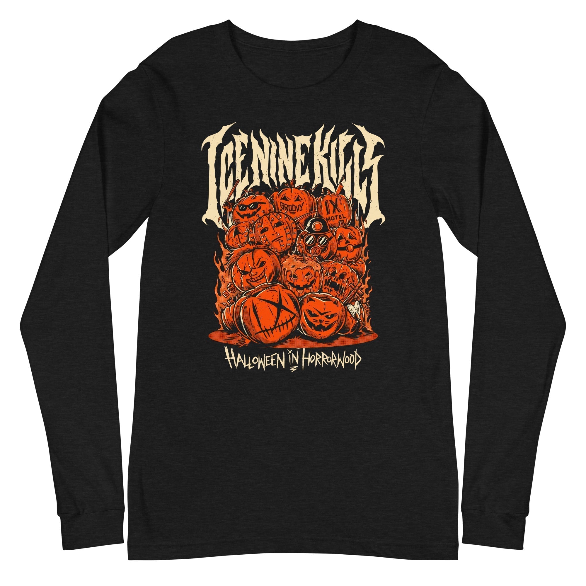 MERCHMOMENT Ice Nine Kills - Halloween Horrorwood Long Sleeve T-Shirt [Apparel]
