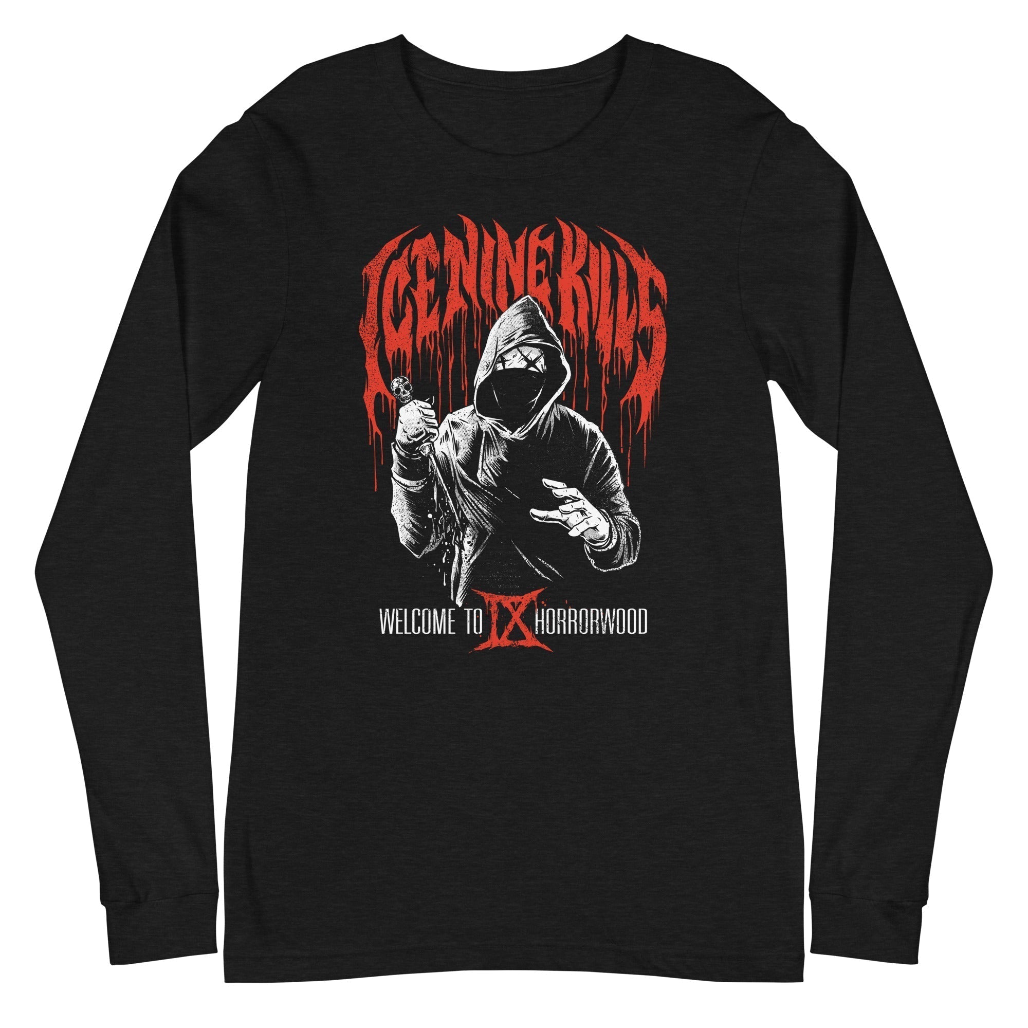 MERCHMOMENT Ice Nine Kills - IX Horrorwood Long Sleeve T-Shirt [Apparel]