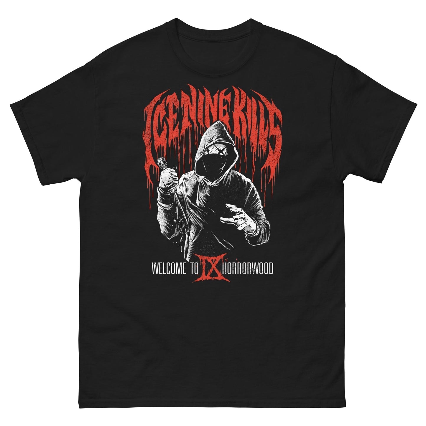 MERCHMOMENT Ice Nine Kills - IX Horrorwood T-Shirt [Apparel]