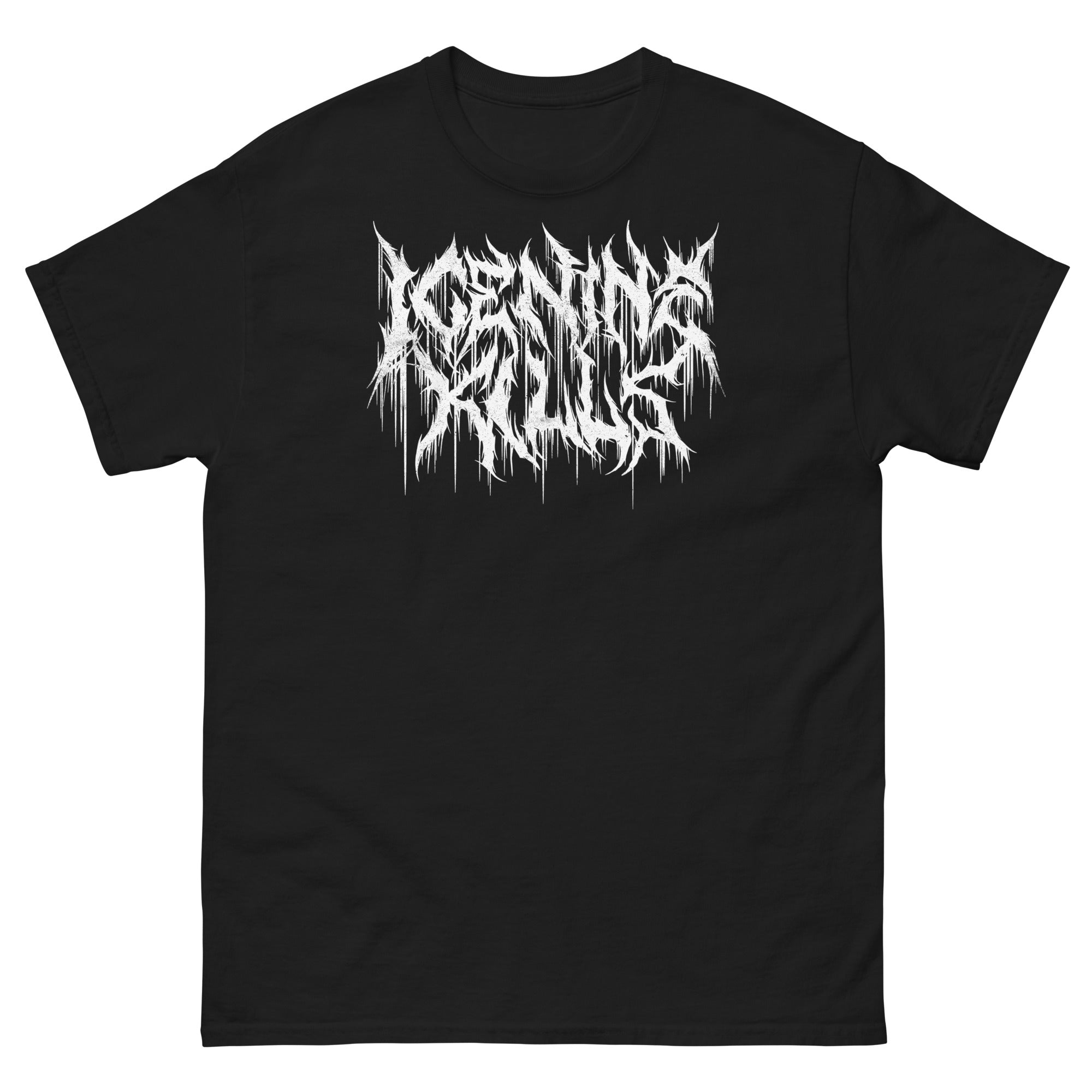MERCHMOMENT Ice Nine Kills - White Drip Logo T-Shirt [Apparel]