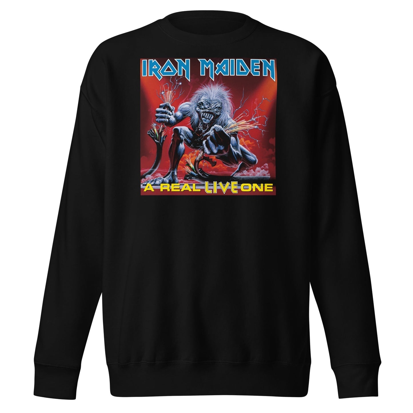 MERCHMOMENT Iron Maiden - A Real Live One Sweatshirt [Apparel]
