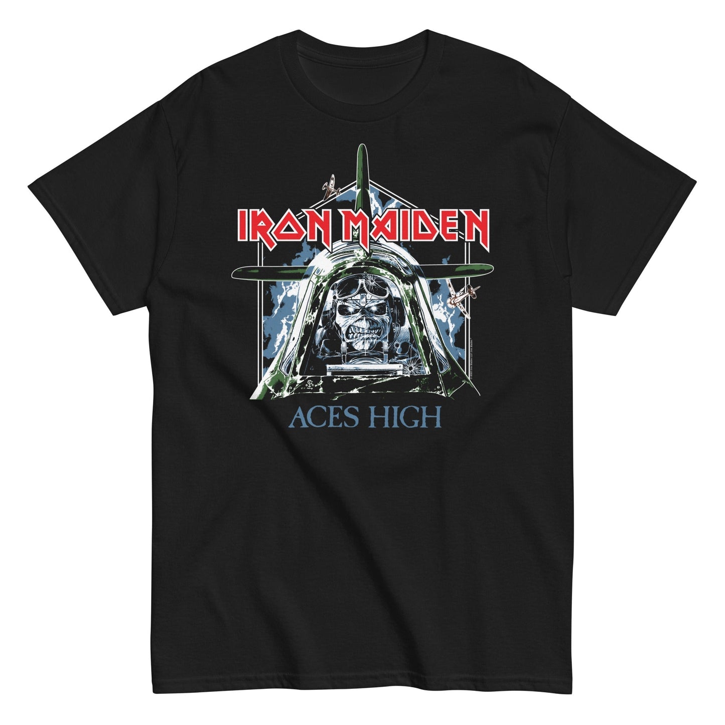 MERCHMOMENT Iron Maiden - Aces High T-Shirt [Apparel]