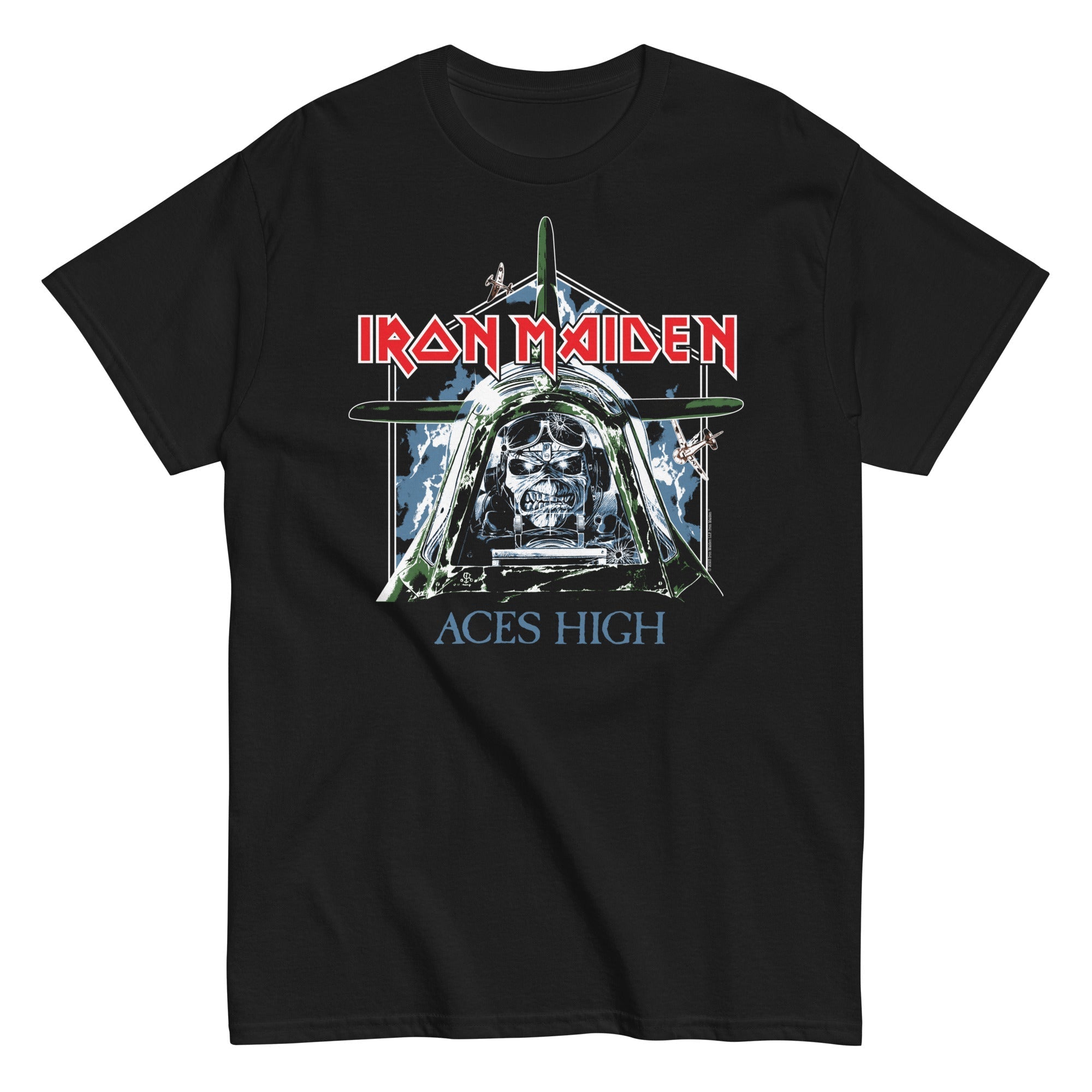 MERCHMOMENT Iron Maiden - Aces High T-Shirt [Apparel]