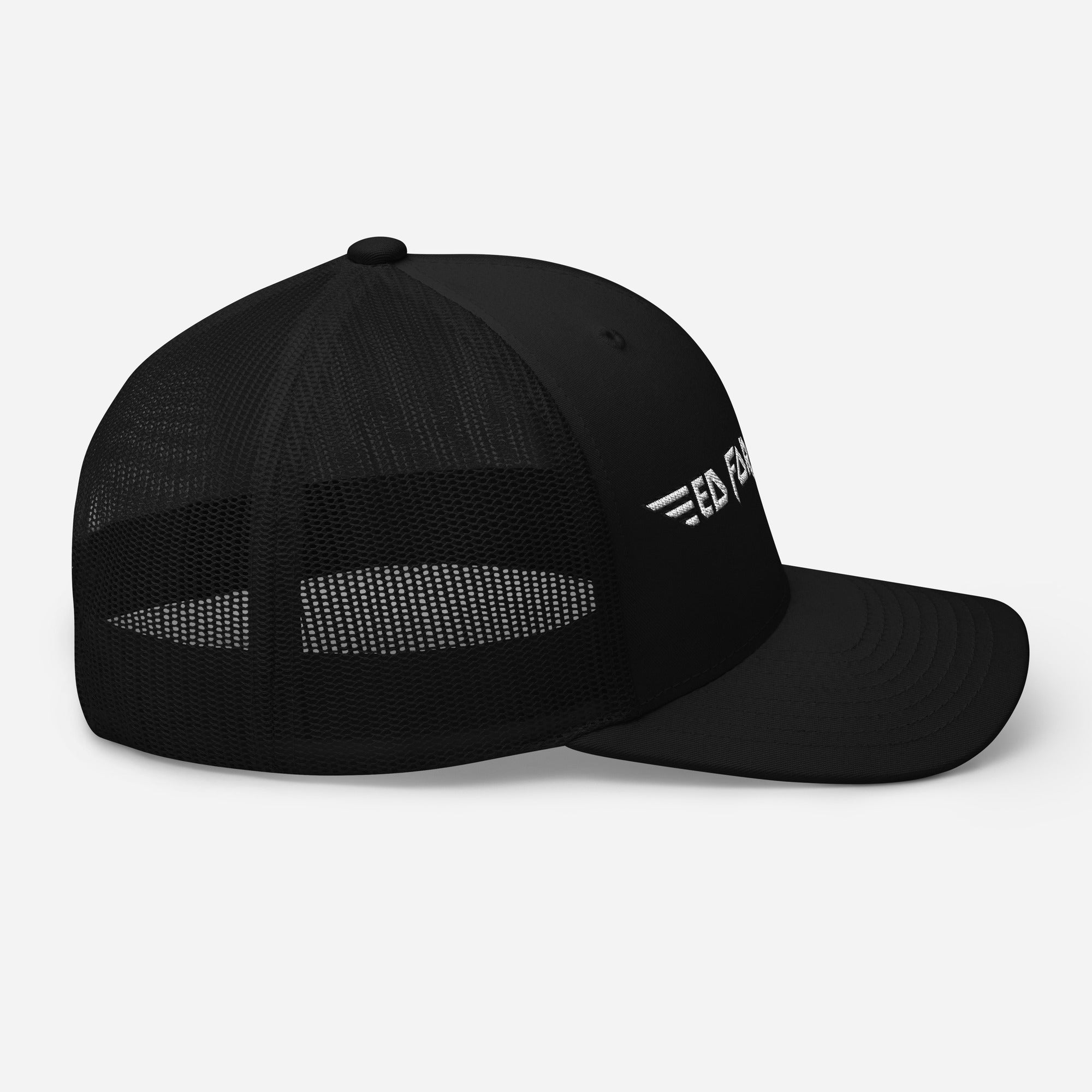 MERCHMOMENT Iron Maiden Ed Force One Embroidered Trucker Hat [Apparel]