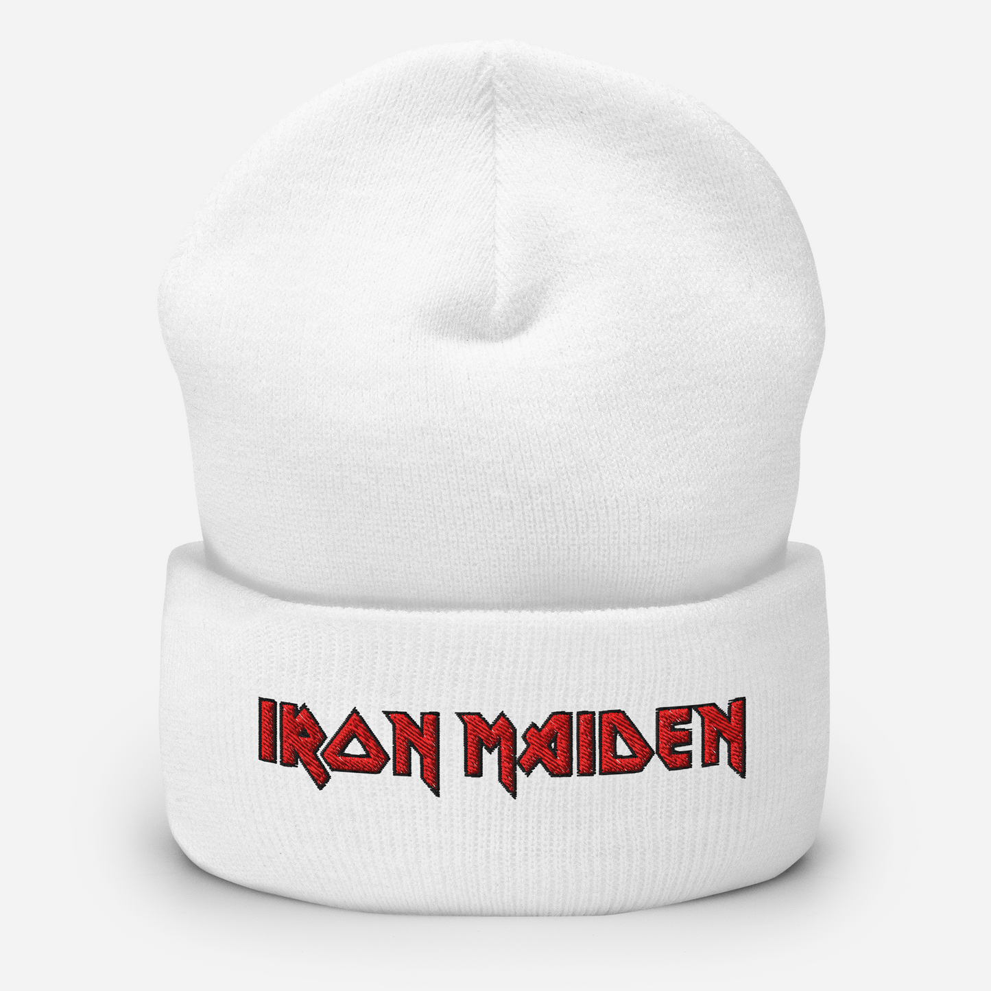 MERCHMOMENT Iron Maiden Embroidered Beanie [Hat]