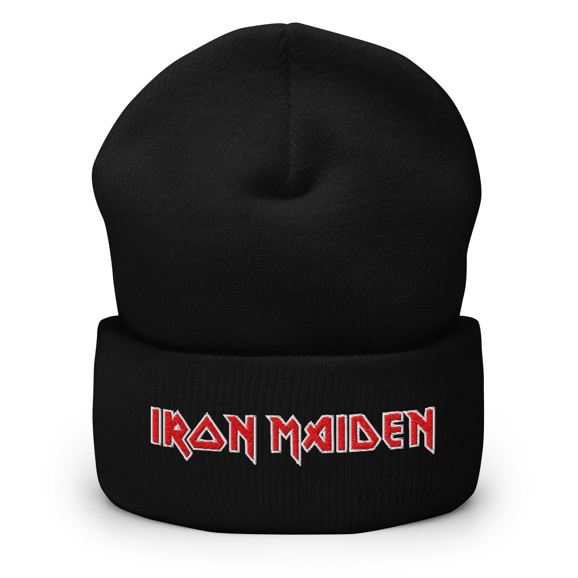 MERCHMOMENT Iron Maiden Embroidered Beanie [Hat]