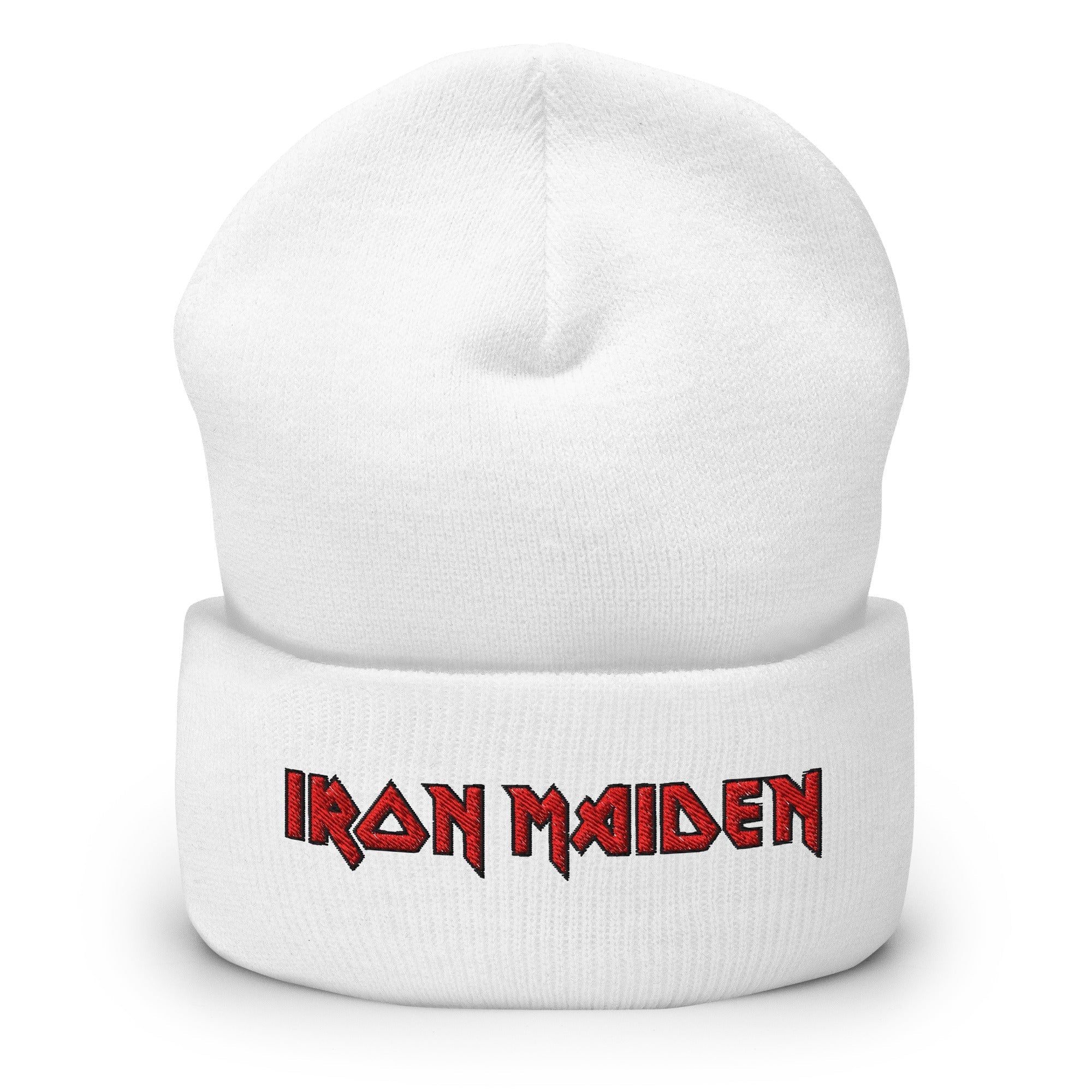 MERCHMOMENT Iron Maiden Embroidered Beanie [Hat]