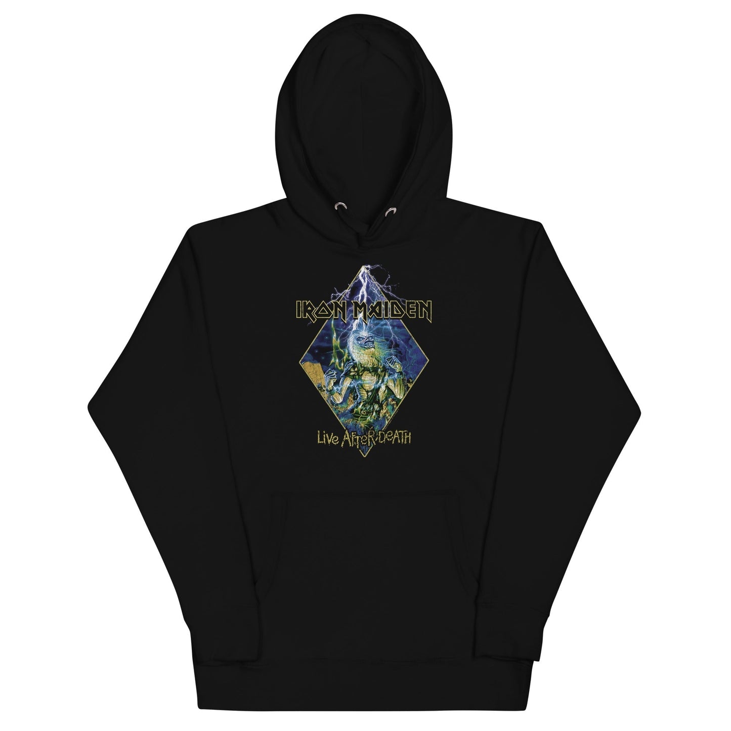 MERCHMOMENT Iron Maiden - Lightning Hoodie [Apparel]