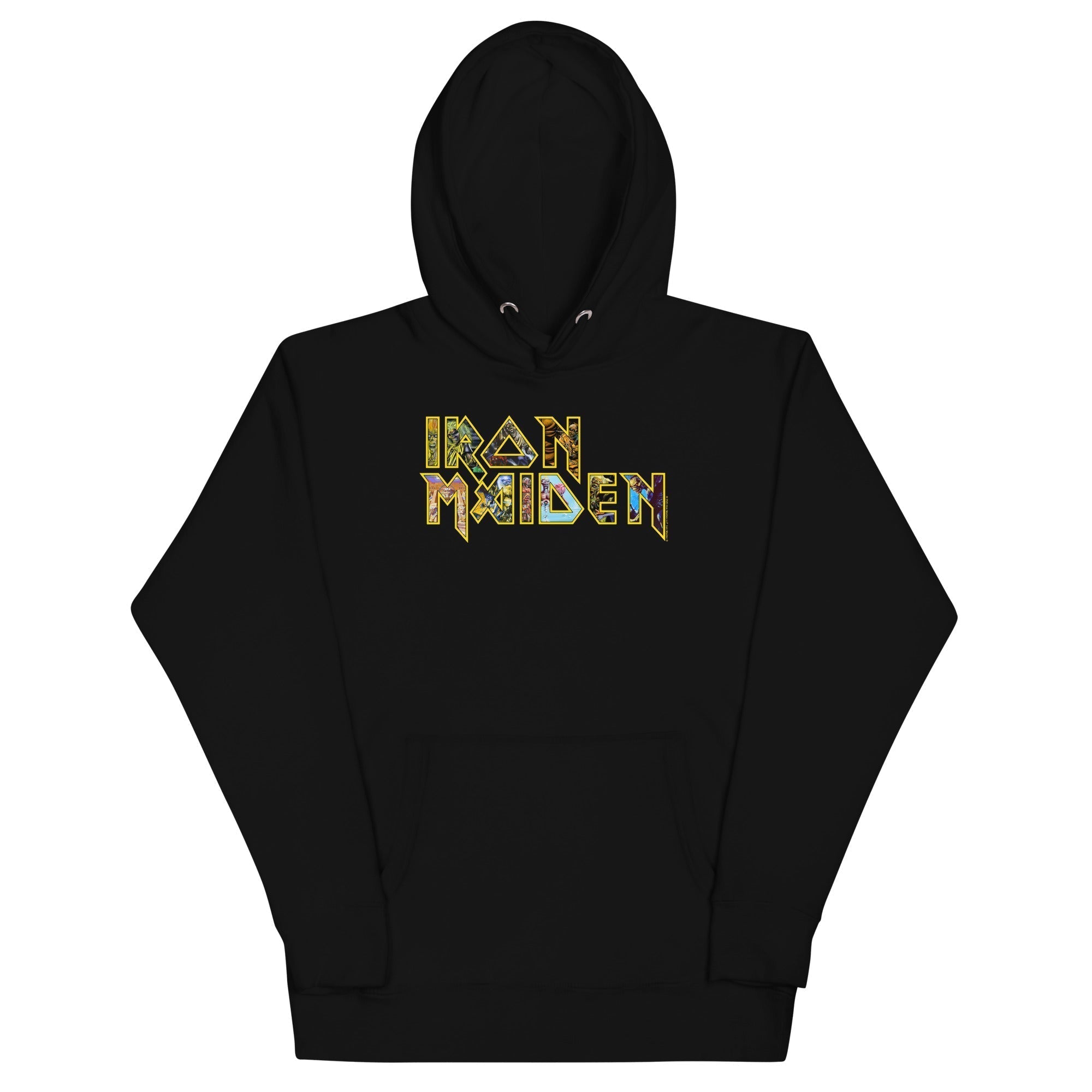 MERCHMOMENT Iron Maiden - Logo Eddie Hoodie [Apparel]