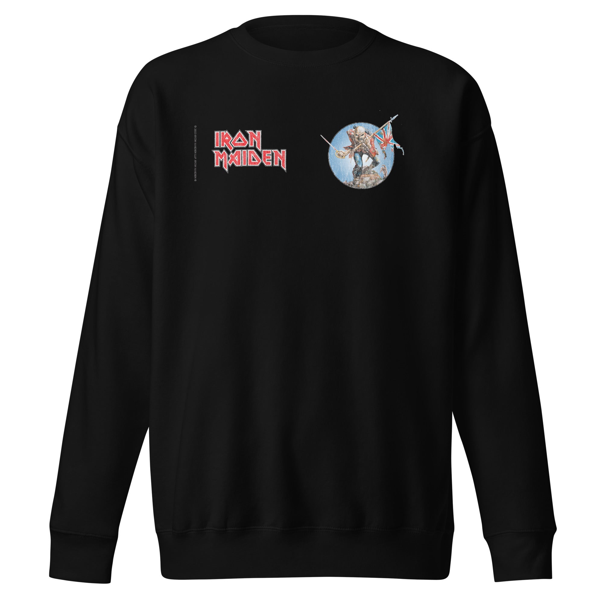 MERCHMOMENT Iron Maiden - Logo Flag Sweatshirt [Apparel]