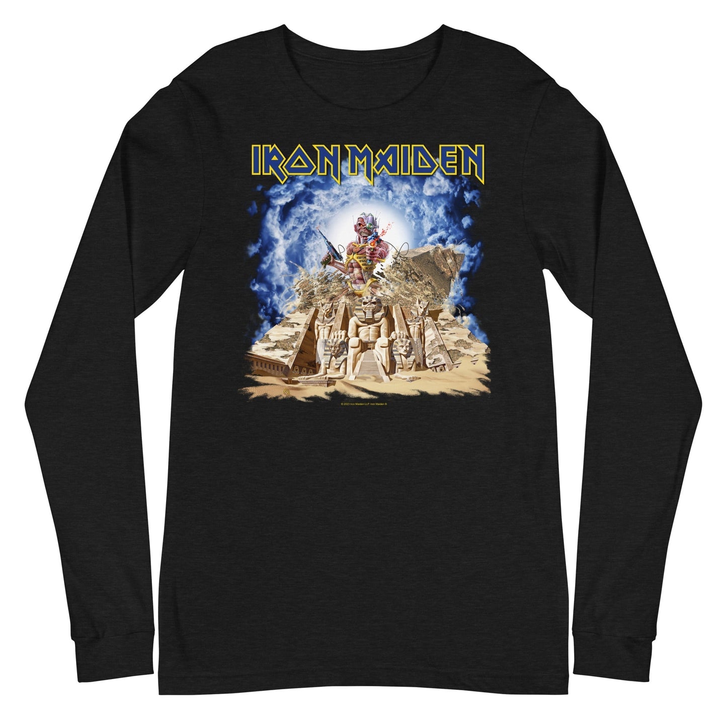 MERCHMOMENT Iron Maiden - Pharoh Eddie Long Sleeve T-Shirt [Apparel]