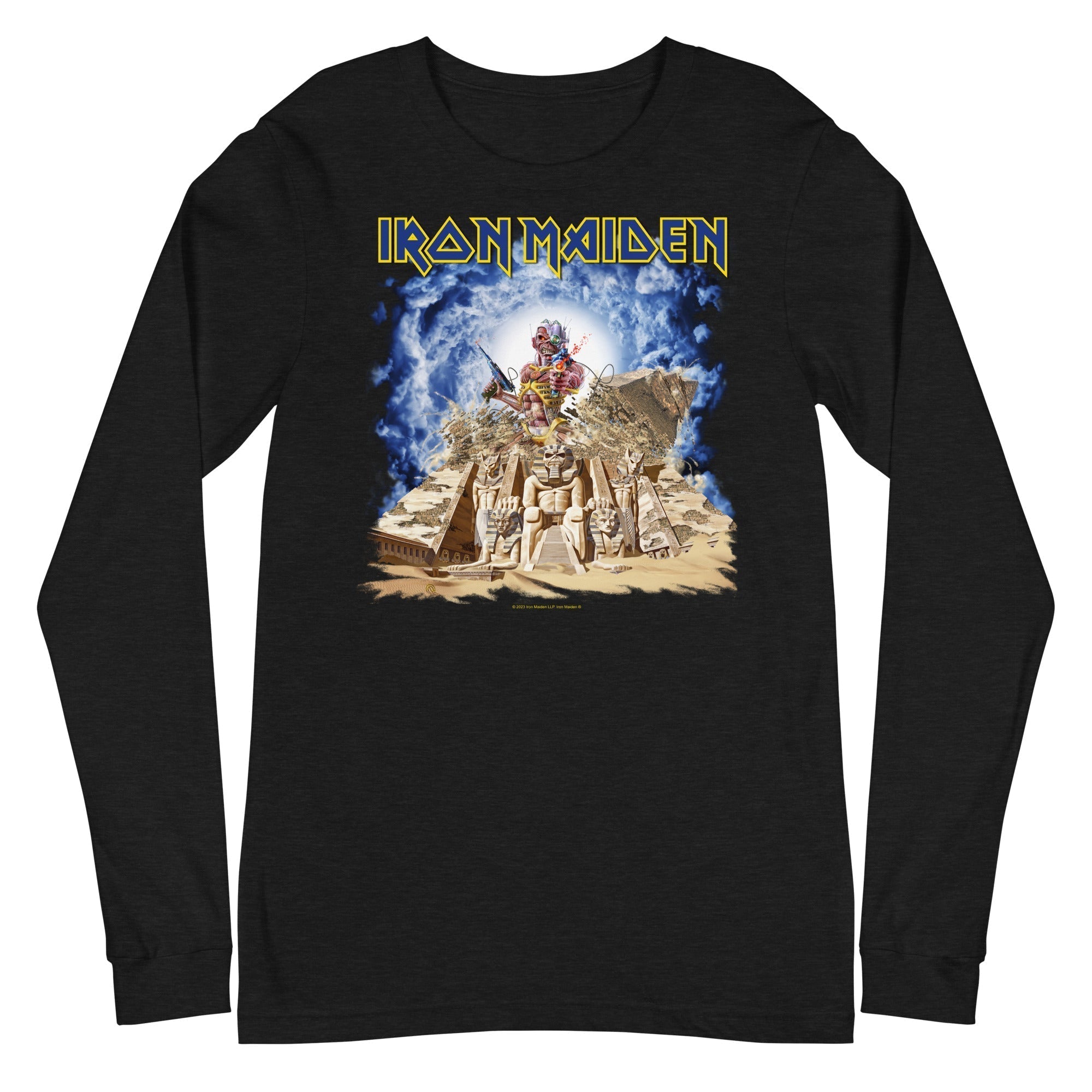 MERCHMOMENT Iron Maiden - Pharoh Eddie Long Sleeve T-Shirt [Apparel]