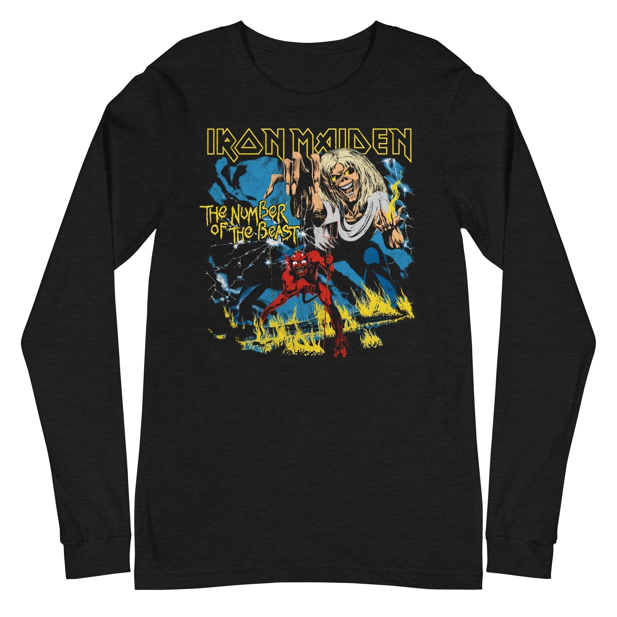 MERCHMOMENT Iron Maiden - The Number of the Beast Long Sleeve T-Shirt [Apparel]