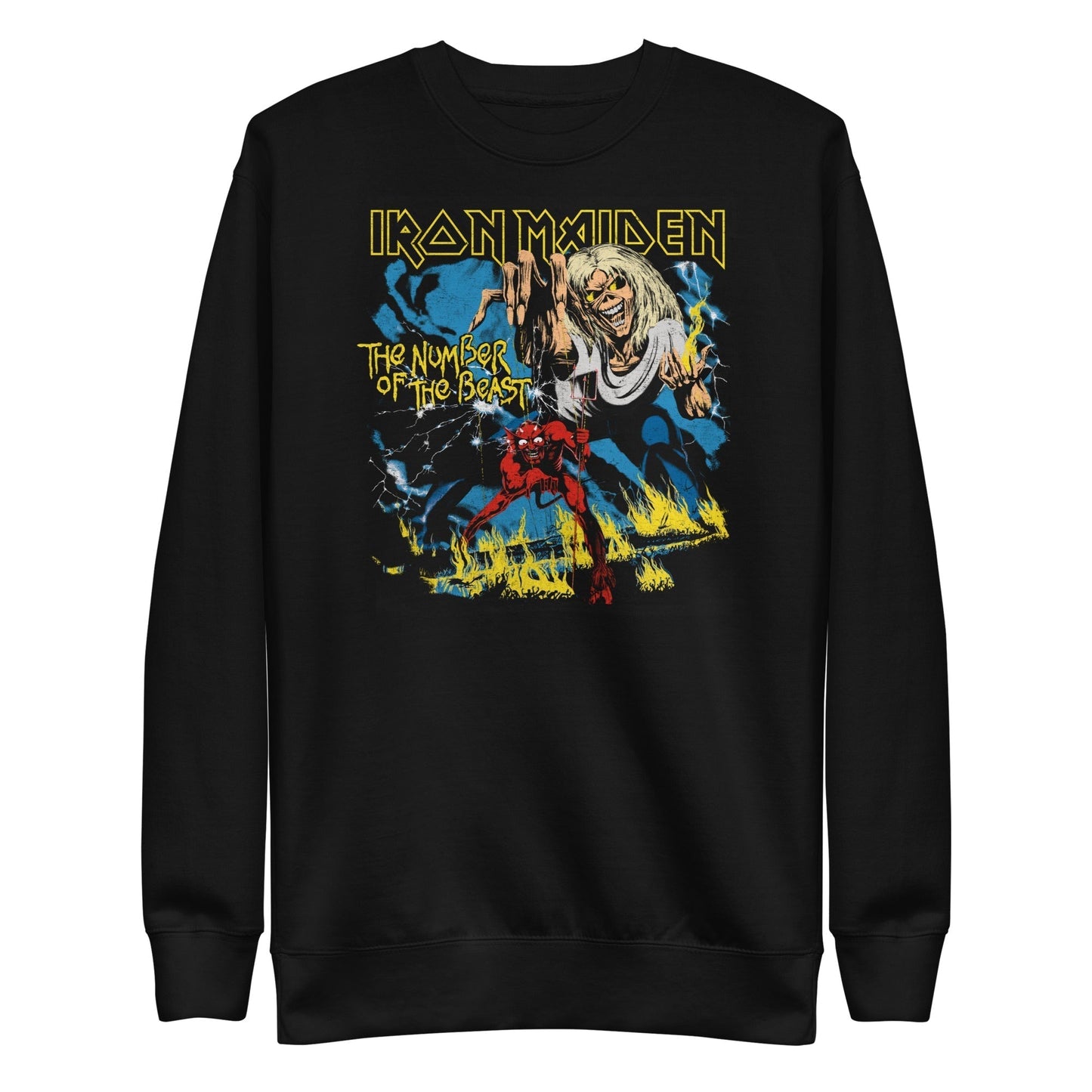MERCHMOMENT Iron Maiden - The Number of the Beast Sweatshirt [Apparel]