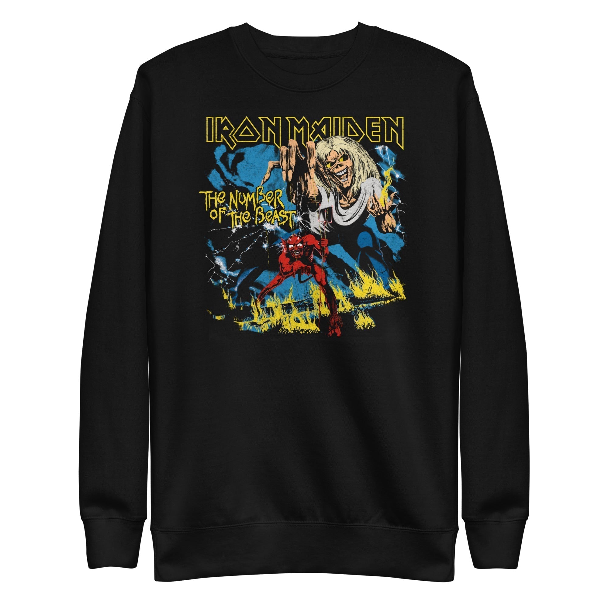 MERCHMOMENT Iron Maiden - The Number of the Beast Sweatshirt [Apparel]