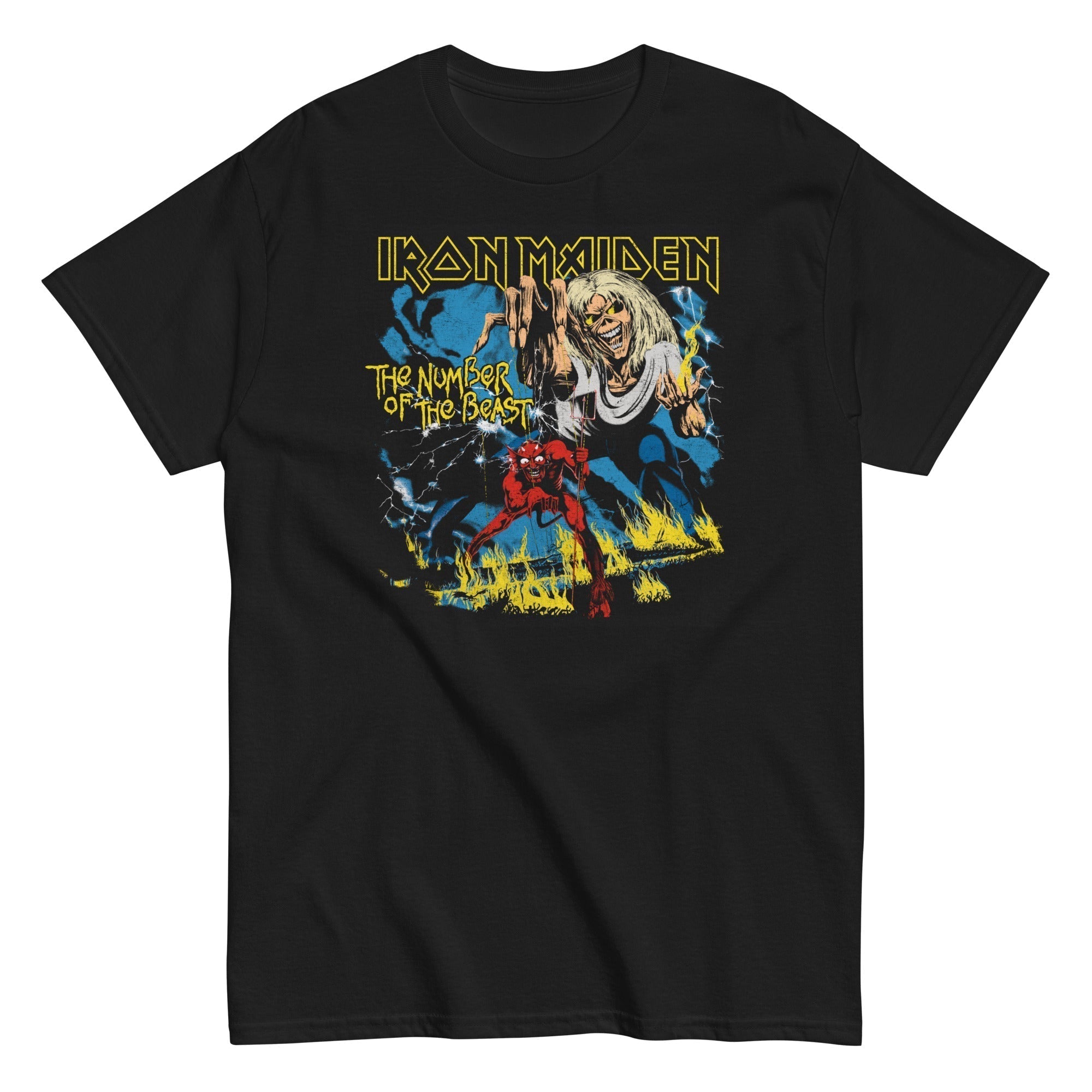 MERCHMOMENT Iron Maiden - The Number of the Beast T-Shirt [Apparel]