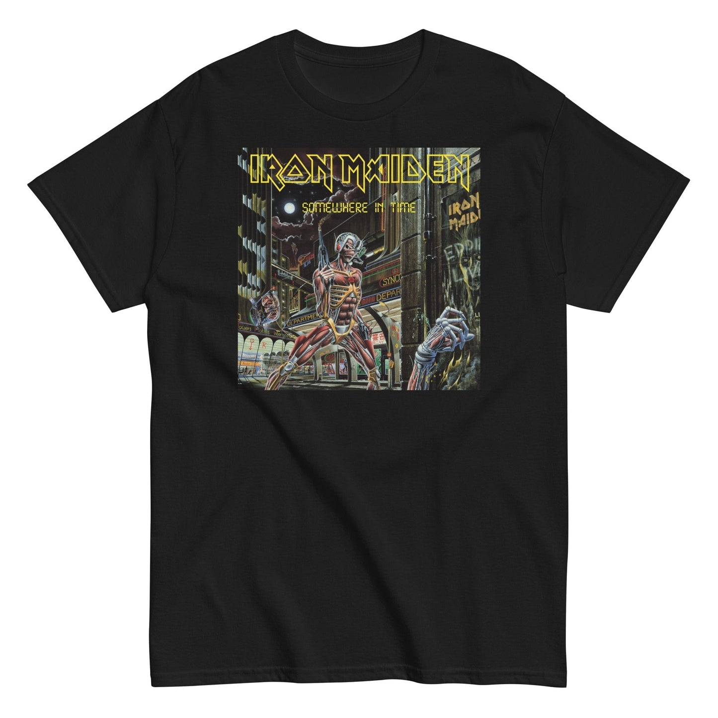 MERCHMOMENT Iron Maiden - Times City T-Shirt [Apparel]
