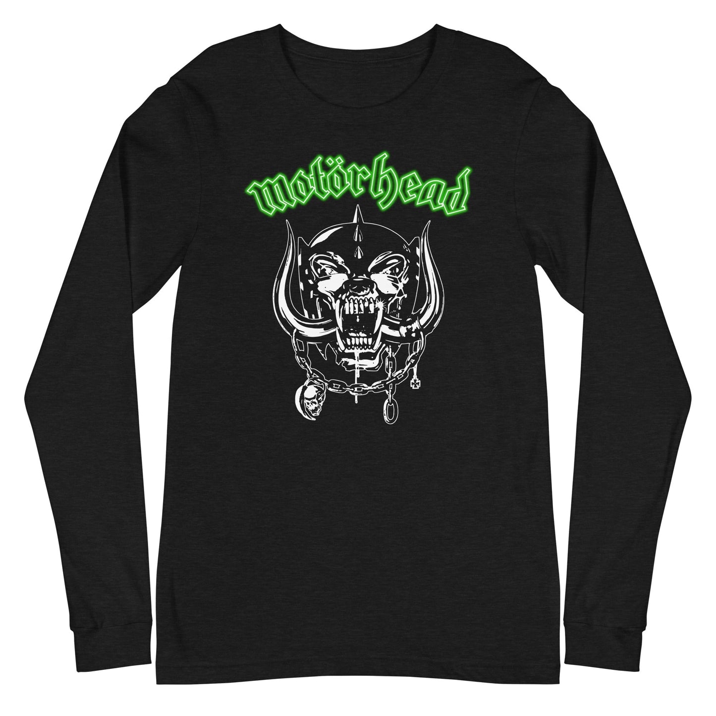 MERCHMOMENT Motorhead - Green Logo Long Sleeve T-Shirt [Apparel]